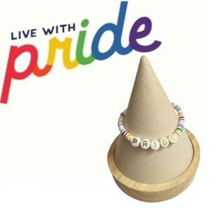 COPY - NWOT Pura Vida Pride Stretch Bracelet